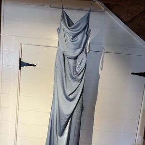 Birdy Grey Lydia Dress Dusty Blue